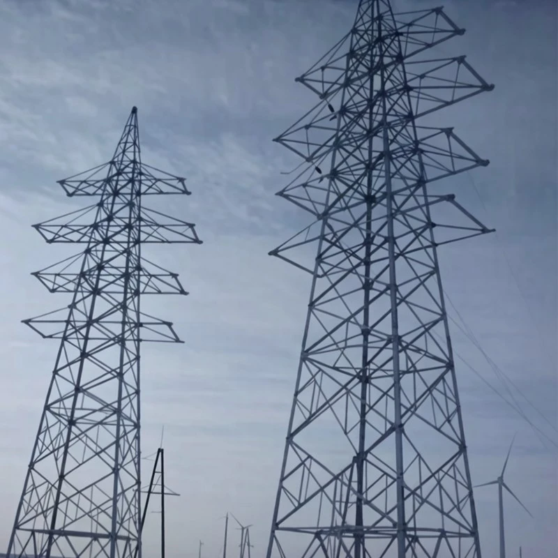 Angle Steel Transmission Tower factory Angle Steel Transmission Tower factory